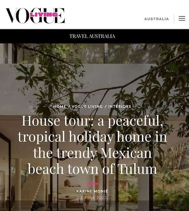 Casa Areca: Award-Winning Architectural Villa with Concierge Tulum